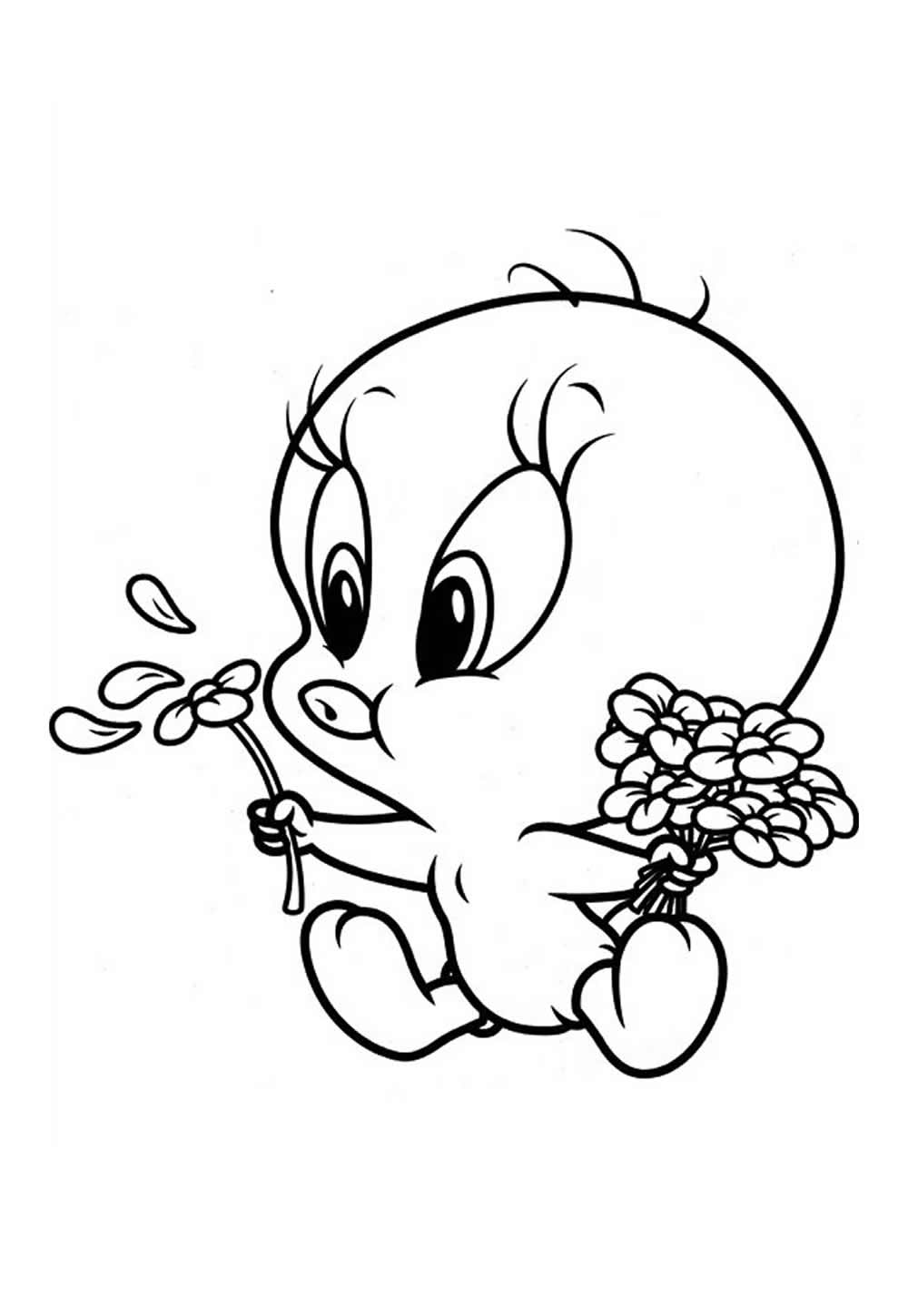 Desenho de Baby Looney Tunes para colorir