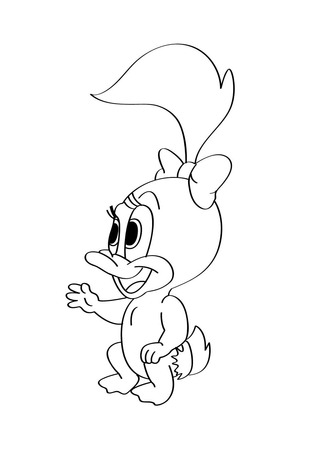 Desenho de Baby Looney Tunes para pintar