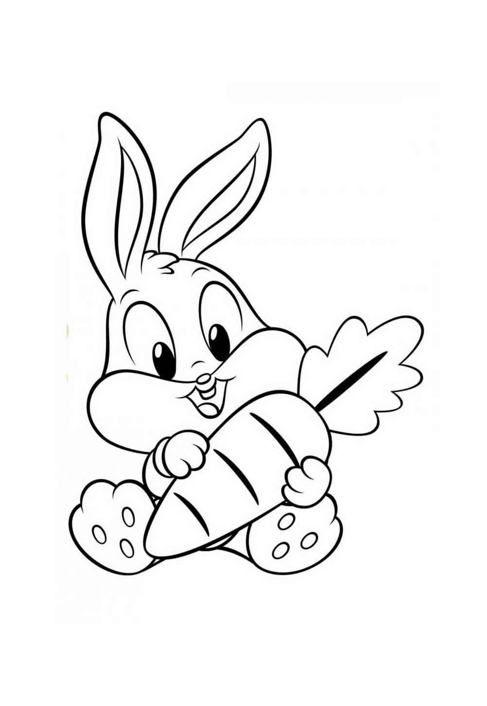 Baby Looney Tunes para pintar