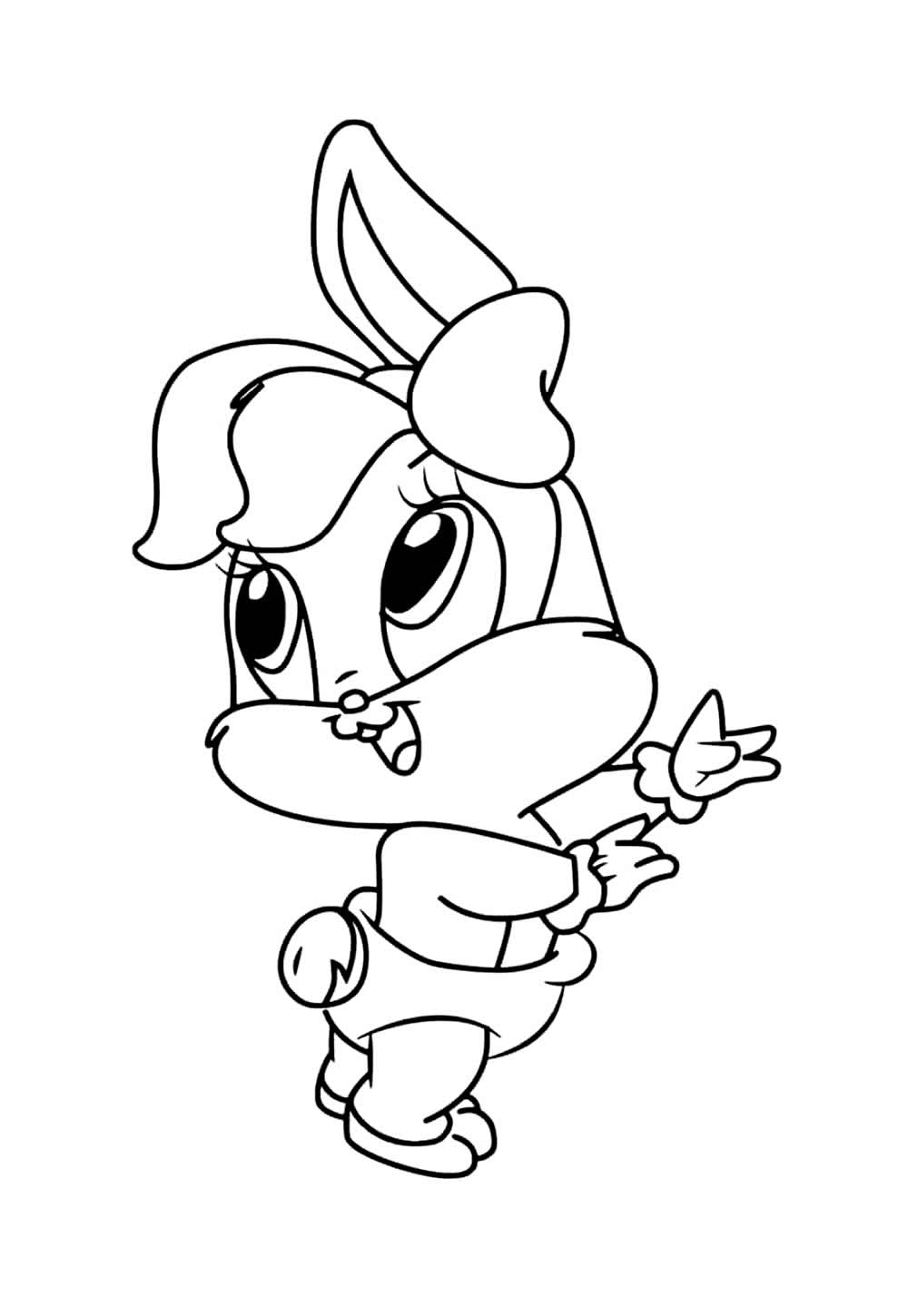 Desenho de Baby Looney Tunes para pintar