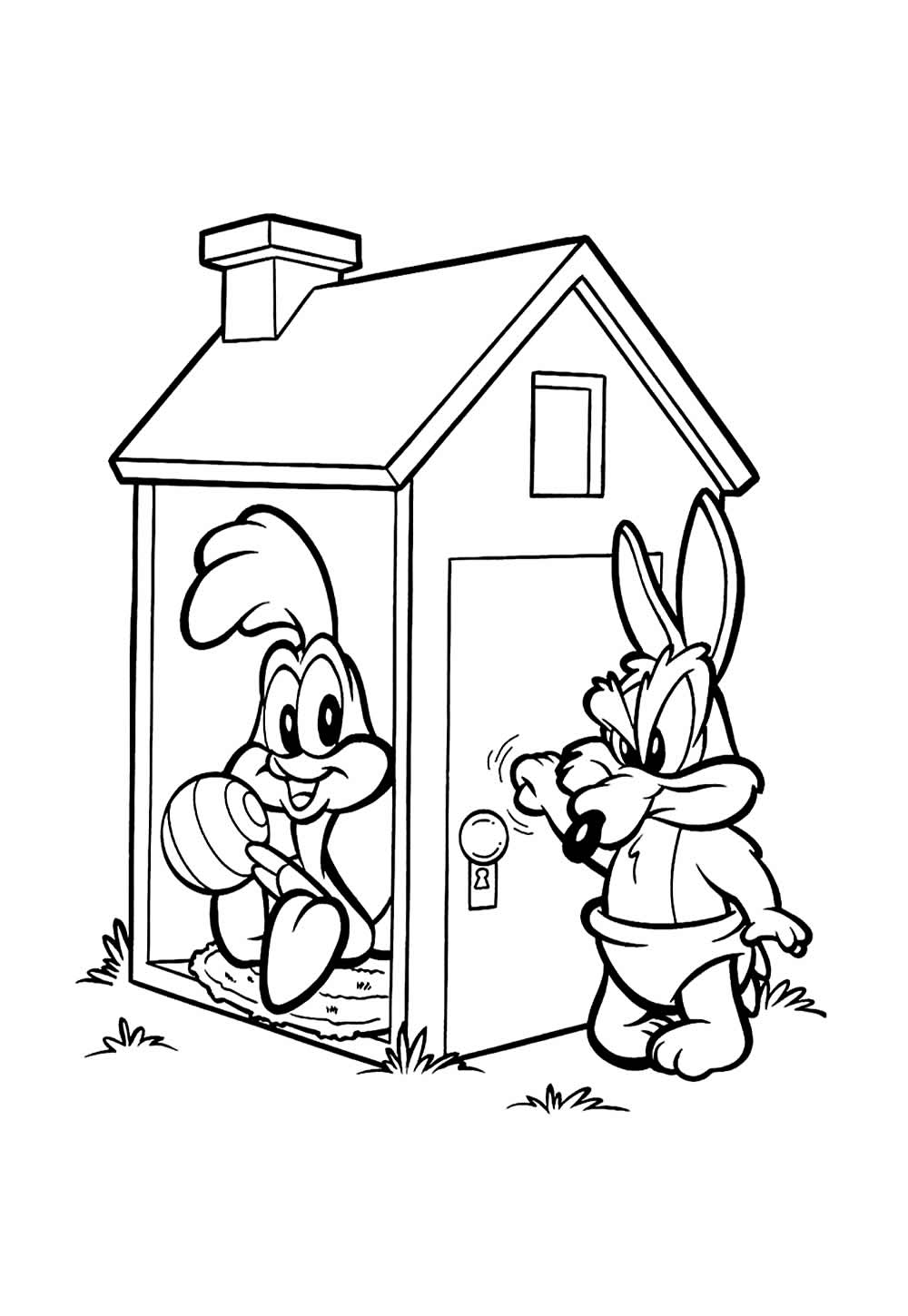 Desenho de Baby Looney Tunes para pintar