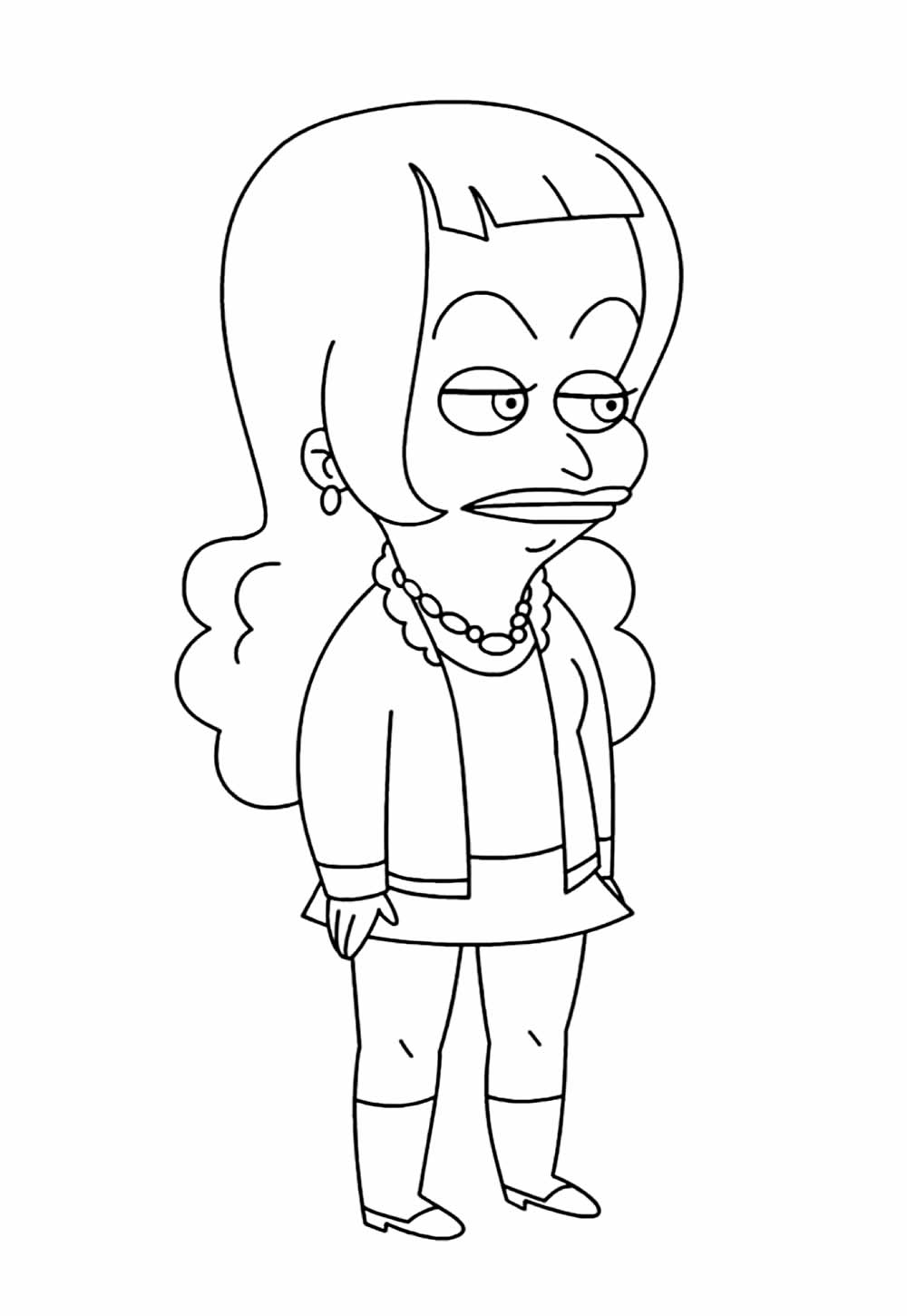 Desenho de Big Mouth