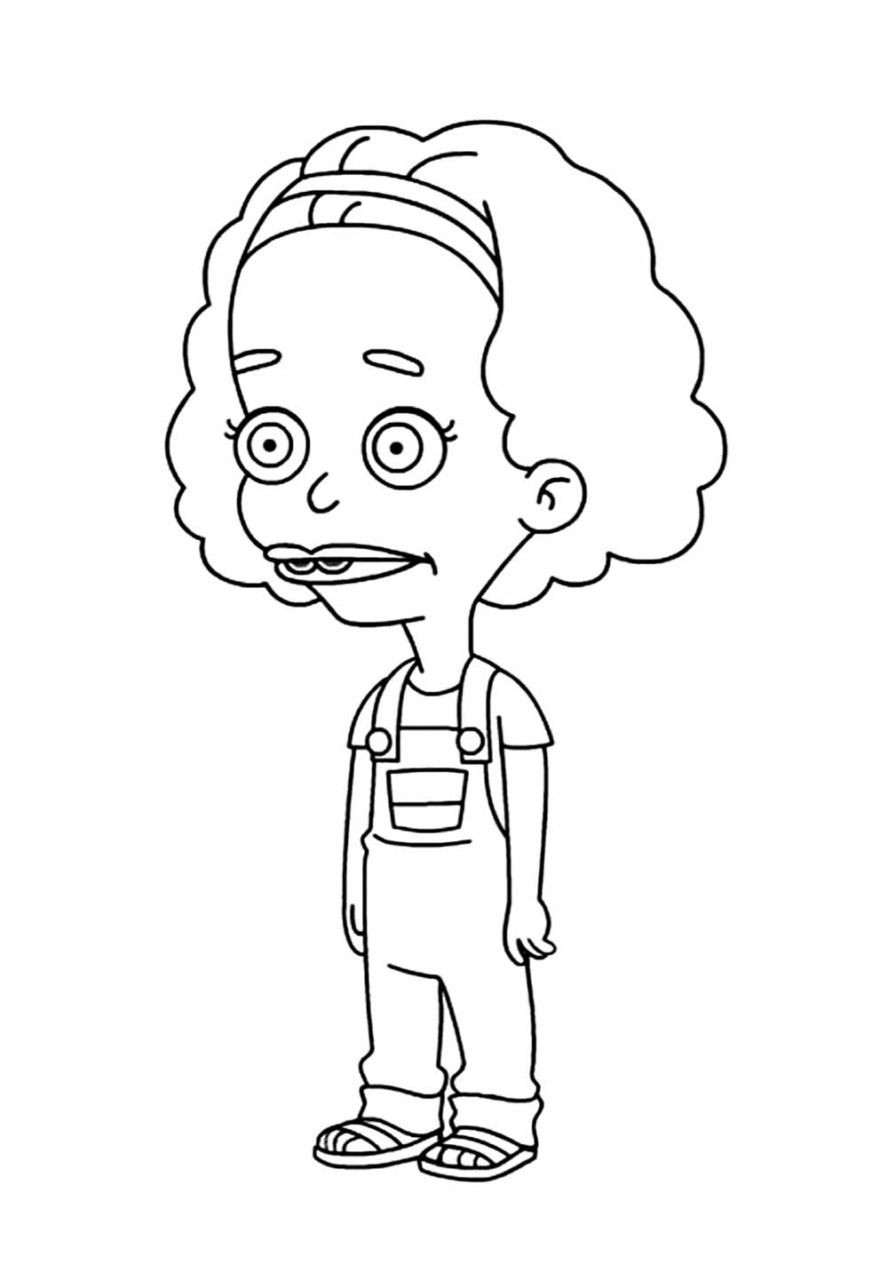 Big Mouth para colorir