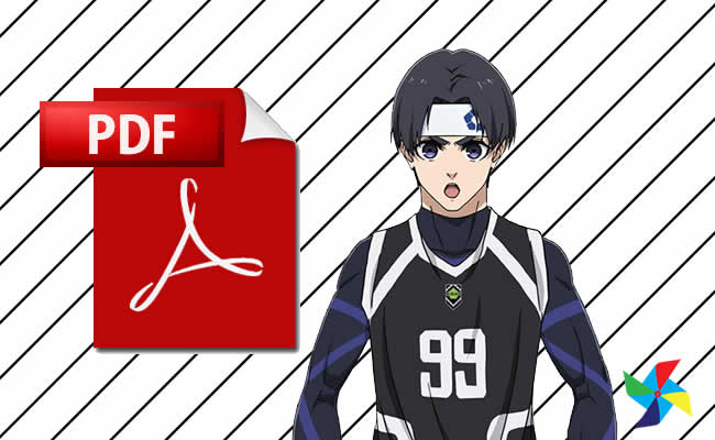 Desenhos do BLue Lock em PDF