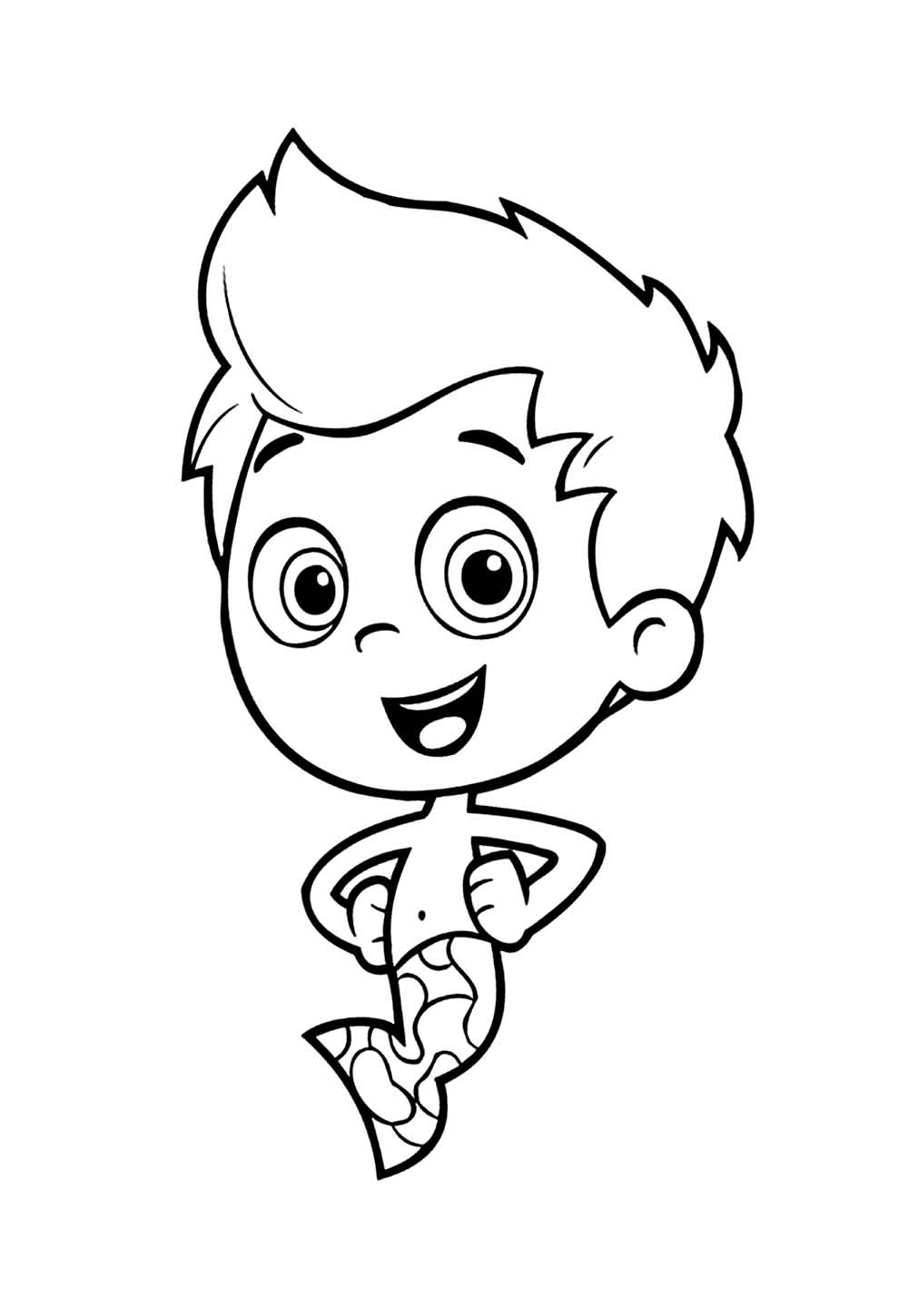 Desenho de Bubble Guppies