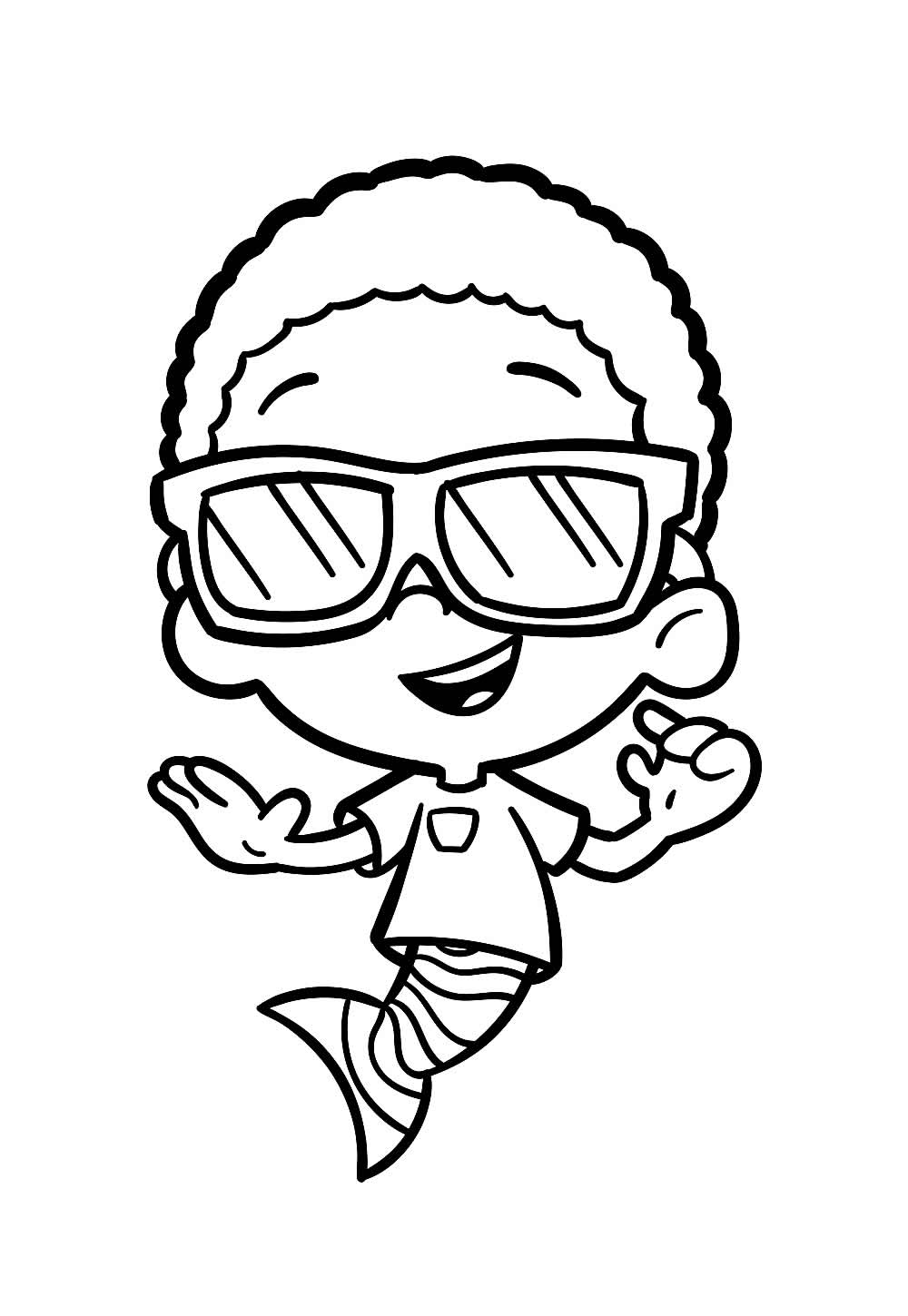 Bubble Guppies para colorir