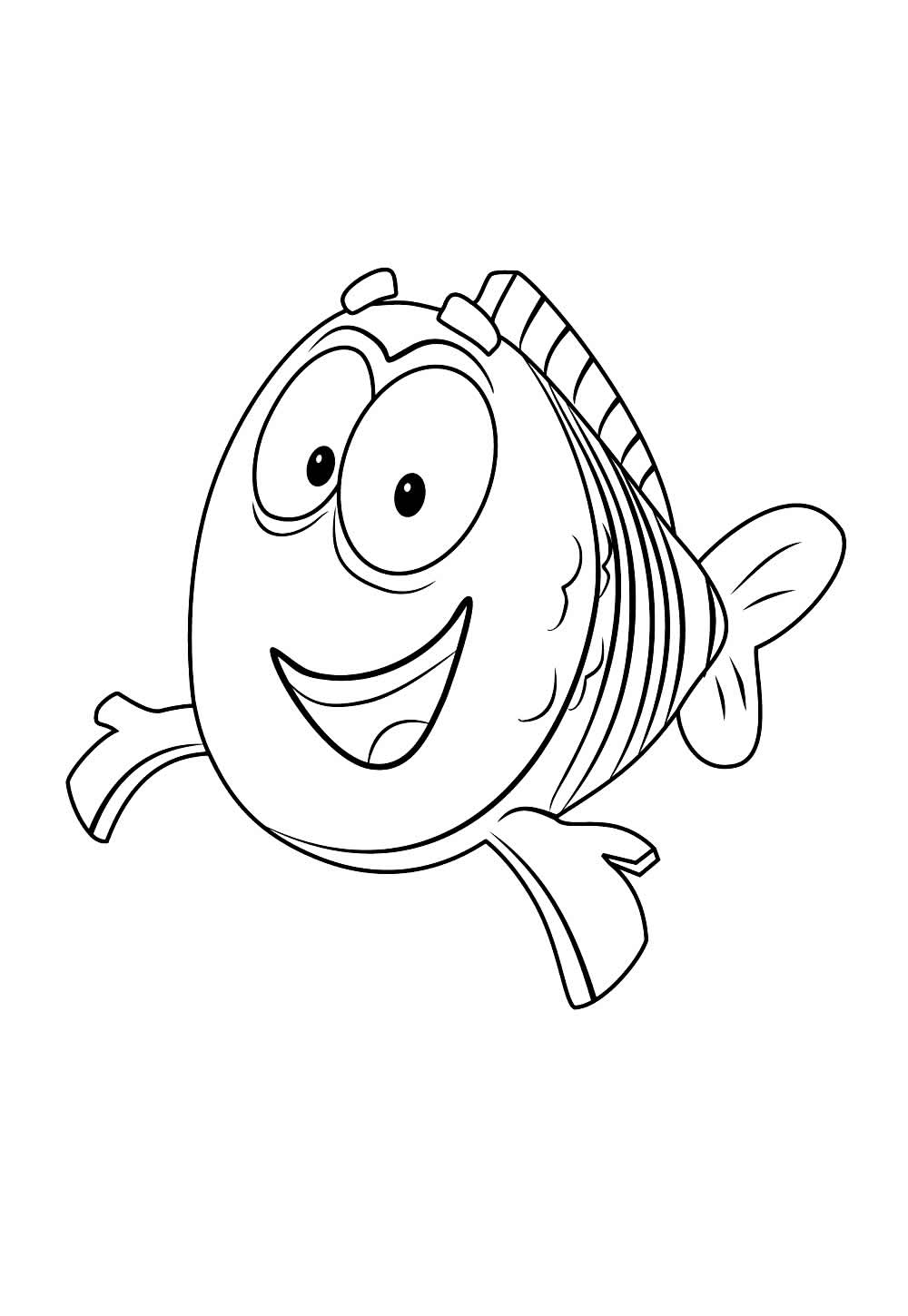 Desenho de Bubble Guppies para pintar