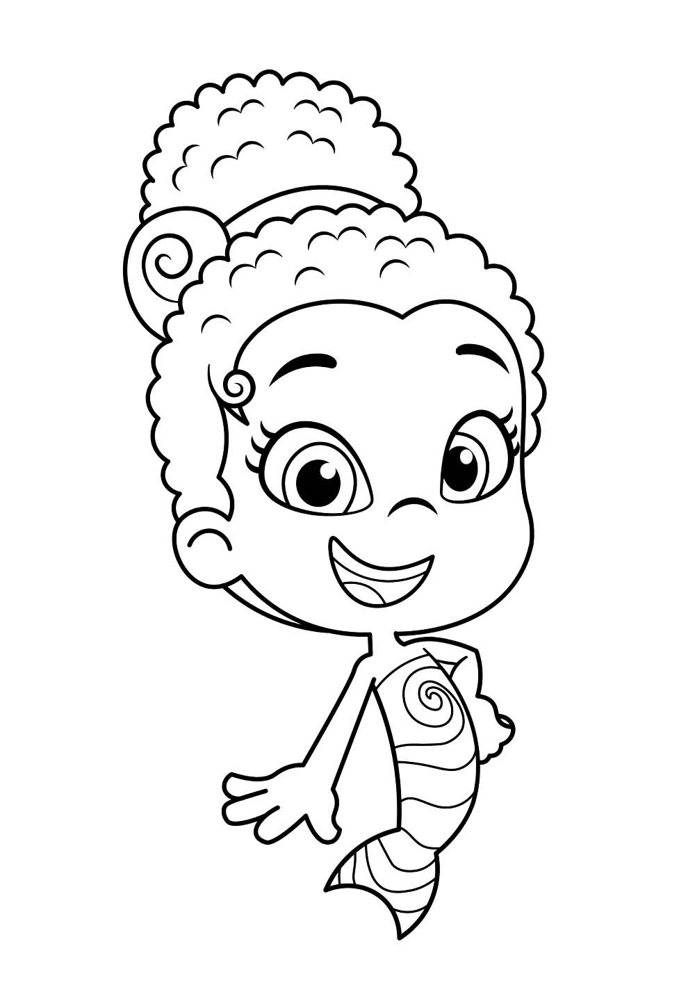 Bubble Guppies para colorir
