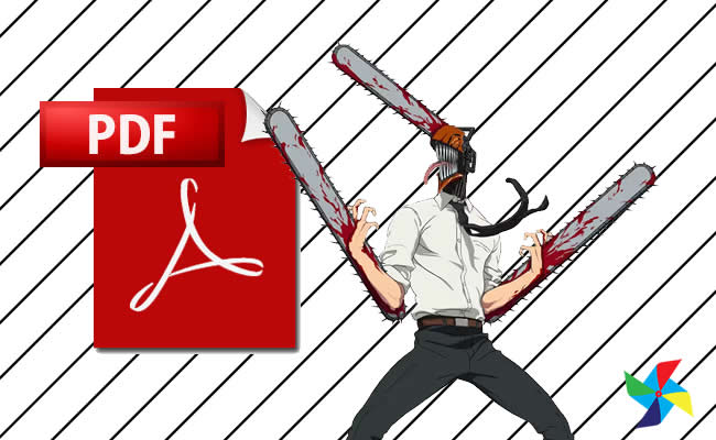 Desenhos de Chainsaw Man em PDF
