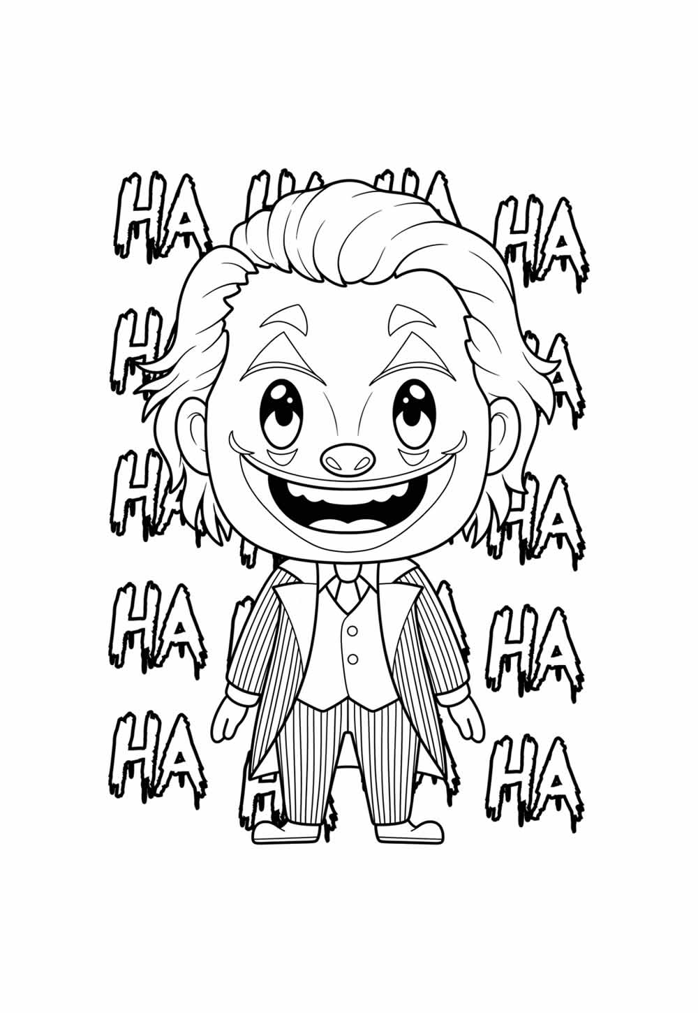 Desenho Coringa Baby