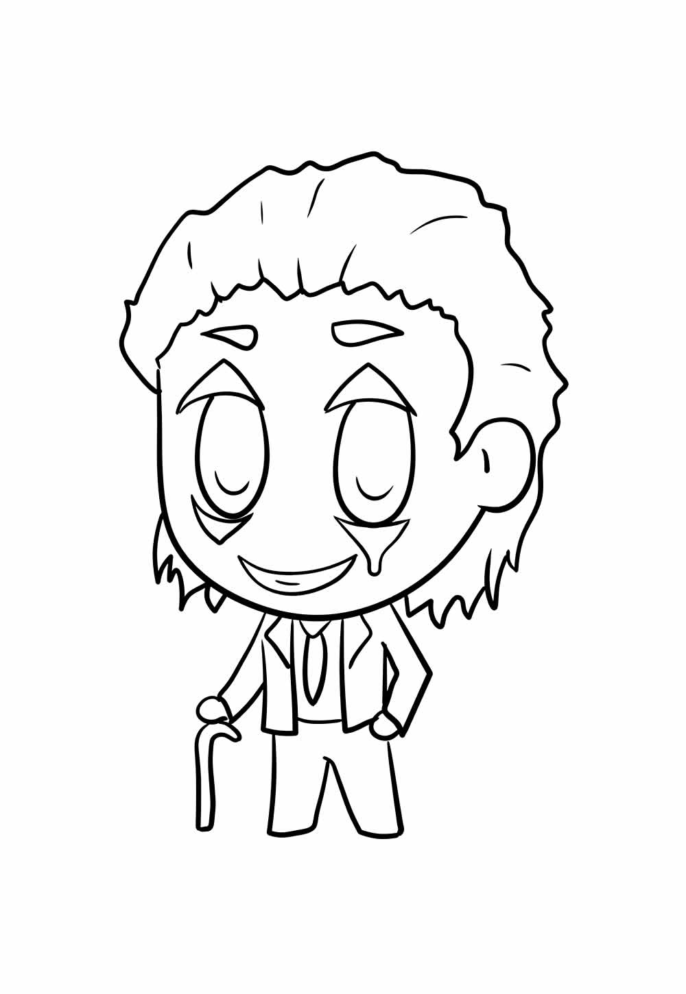 Desenho Coringa Baby Colorir