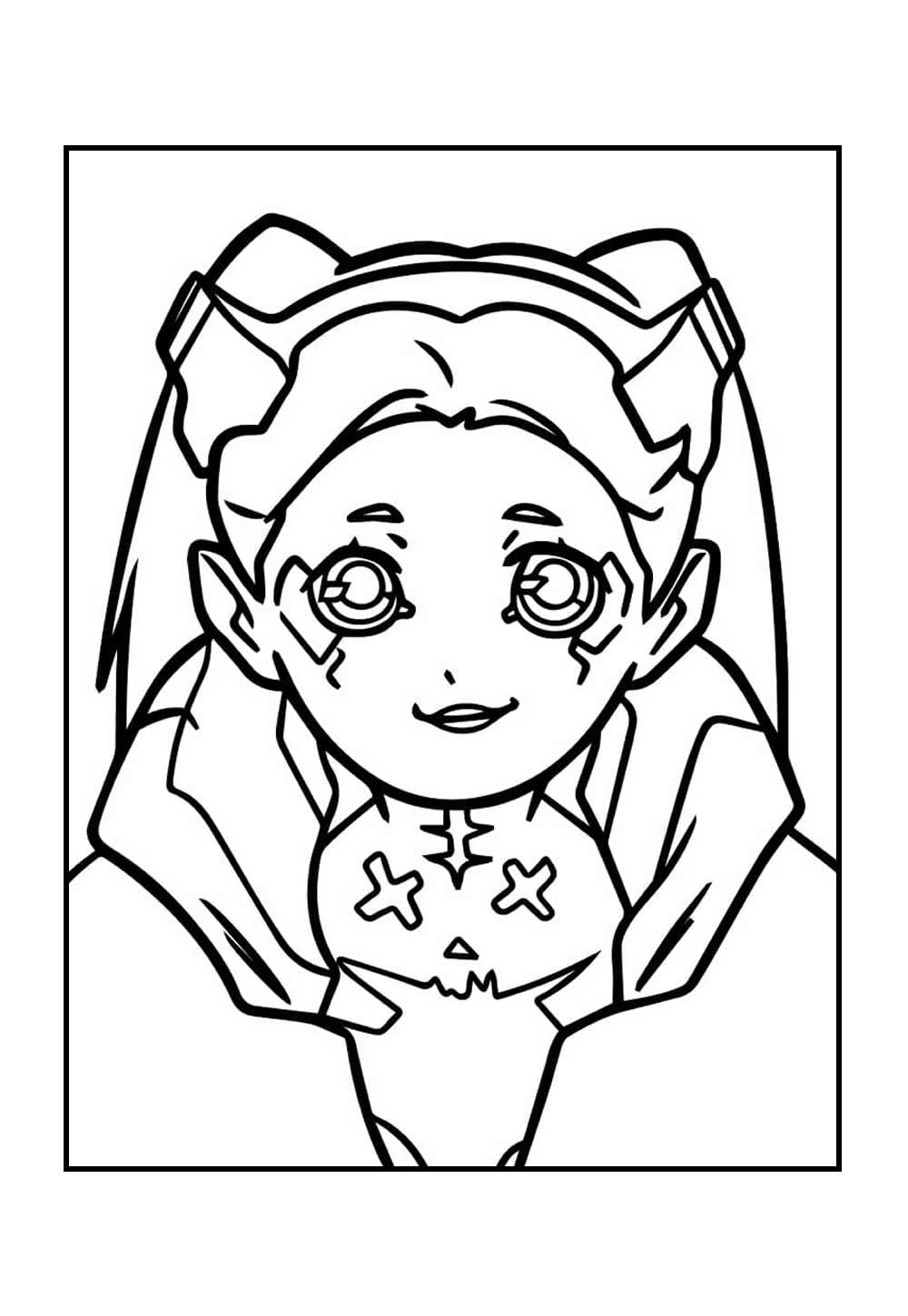 Cyberpunk - Mercenários para colorir