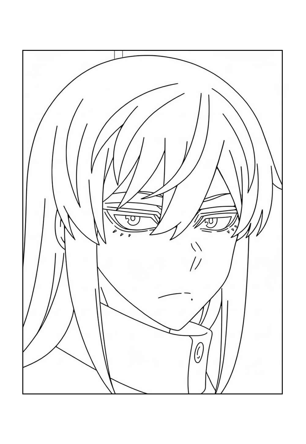 Desenho de Cyberpunk - Mercenários para colorir