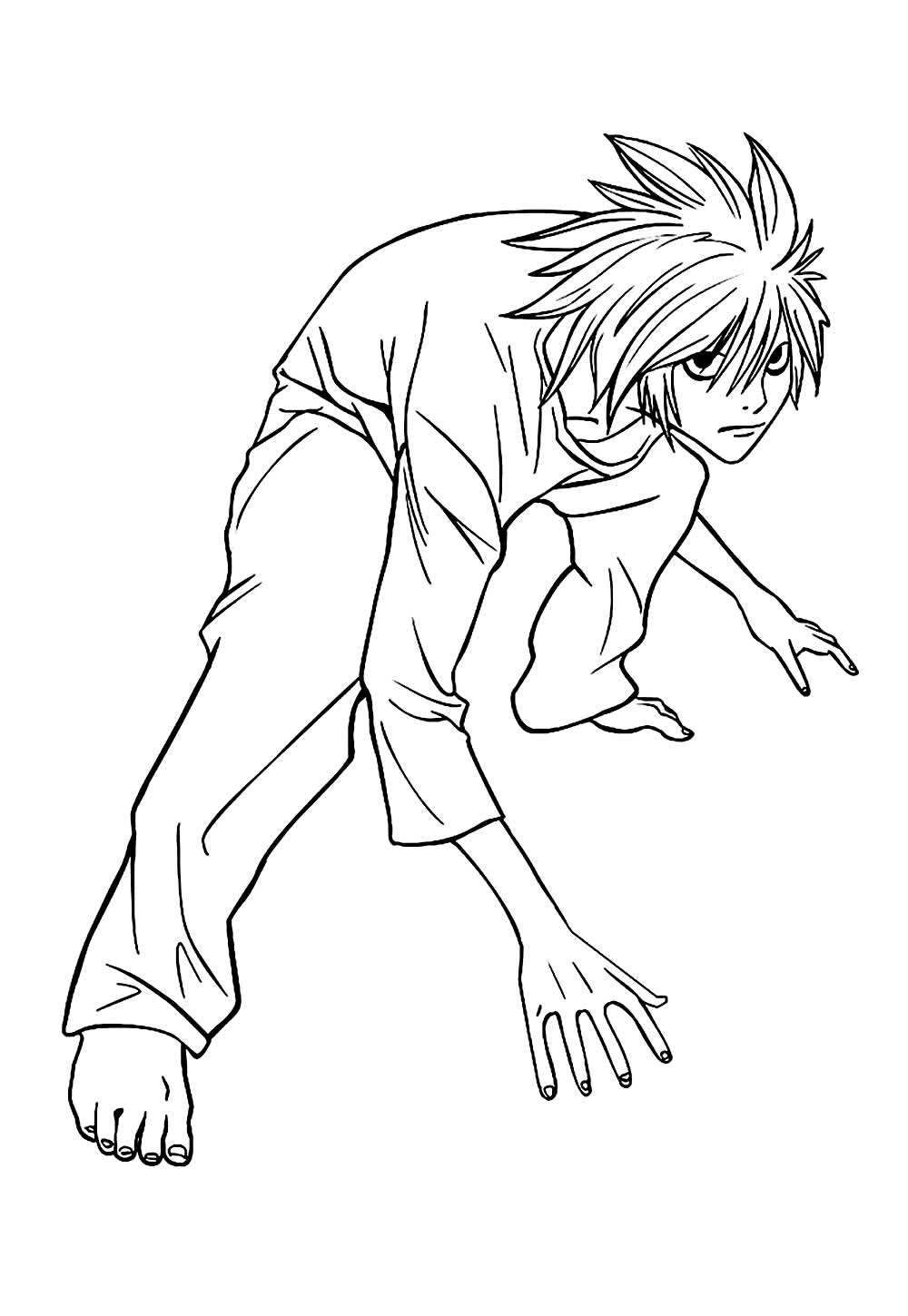 Desenho de Death Note