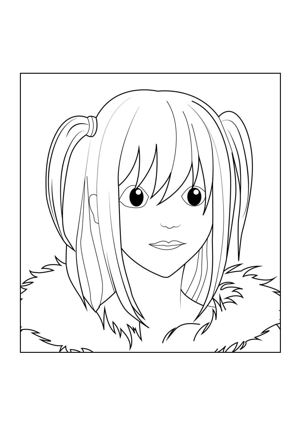 Desenho de Misa - Death Note