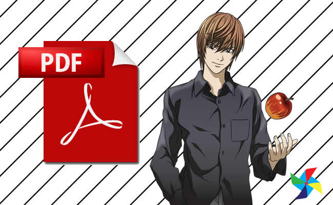 Desenhos de Death Note em PDF