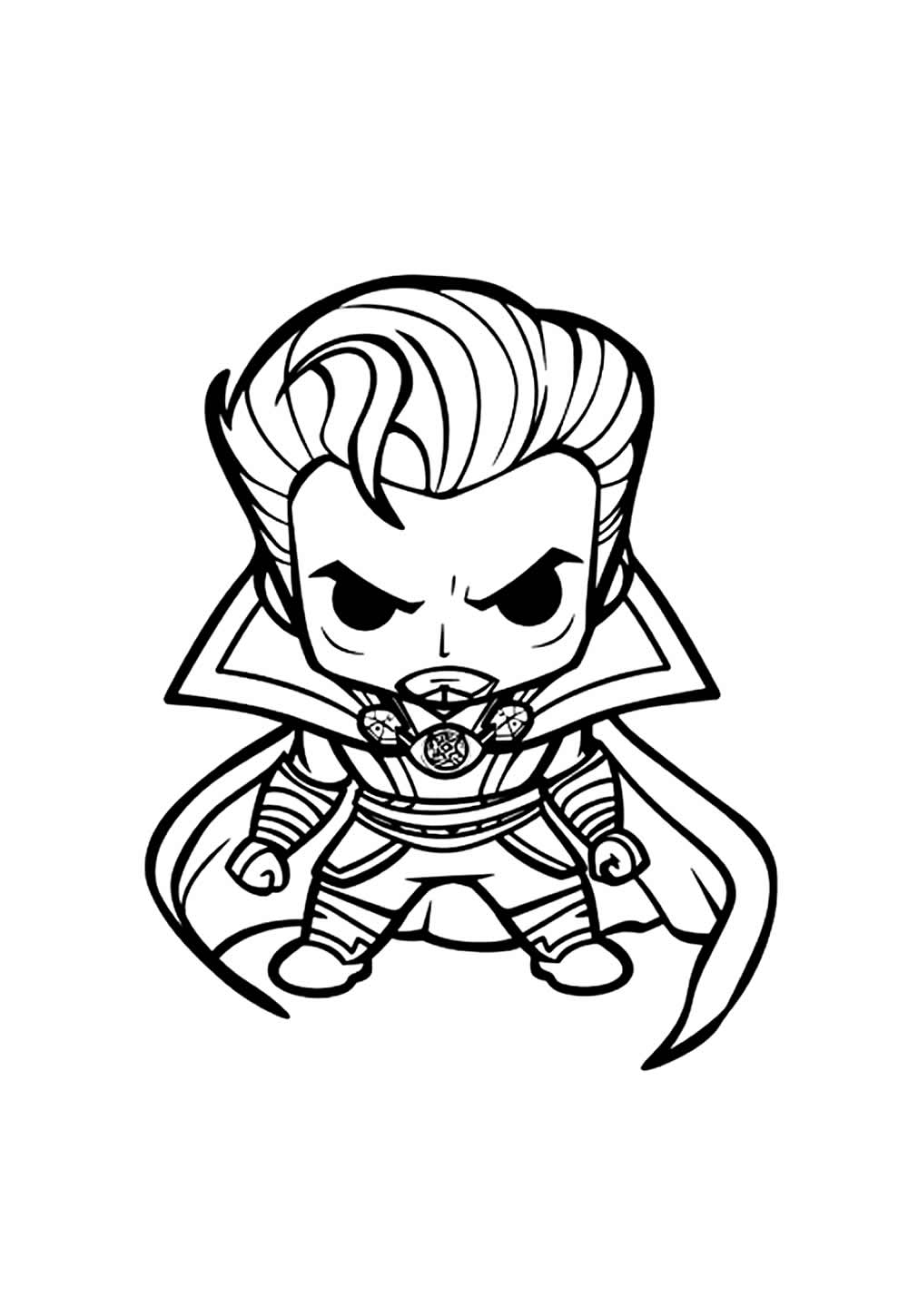 Doutor Estranho Baby para colorir