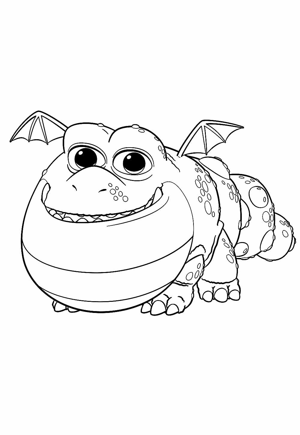 Dragões - Equipe de Resgate para colorir