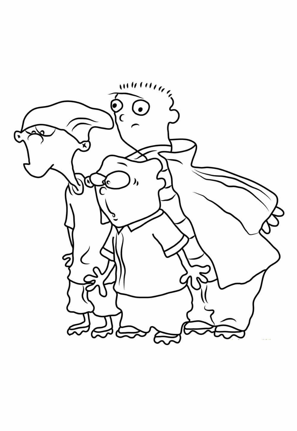 Desenho de Du, Dudu e Edu