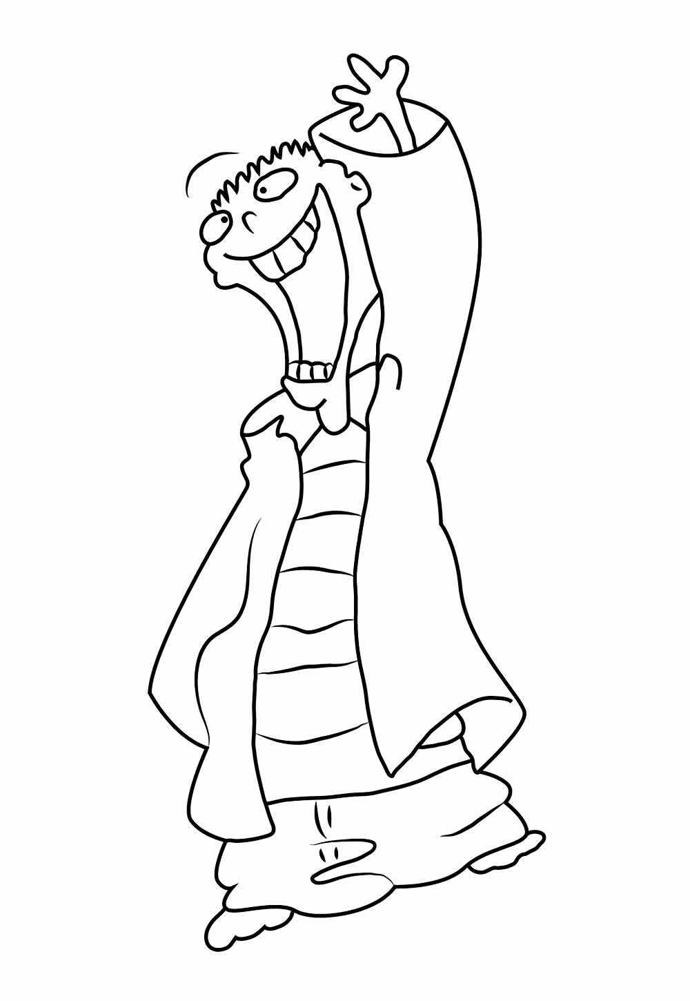 Desenho de Du, Dudu e Edu para colorir