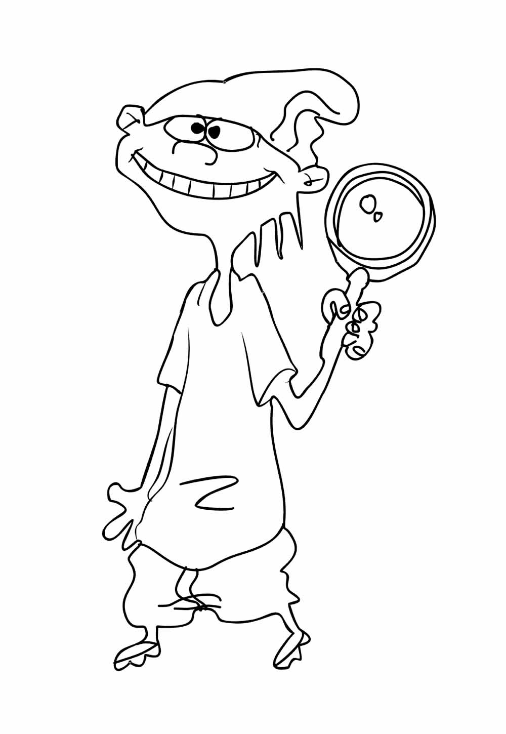 Desenho de Du, Dudu e Edu para imprimir