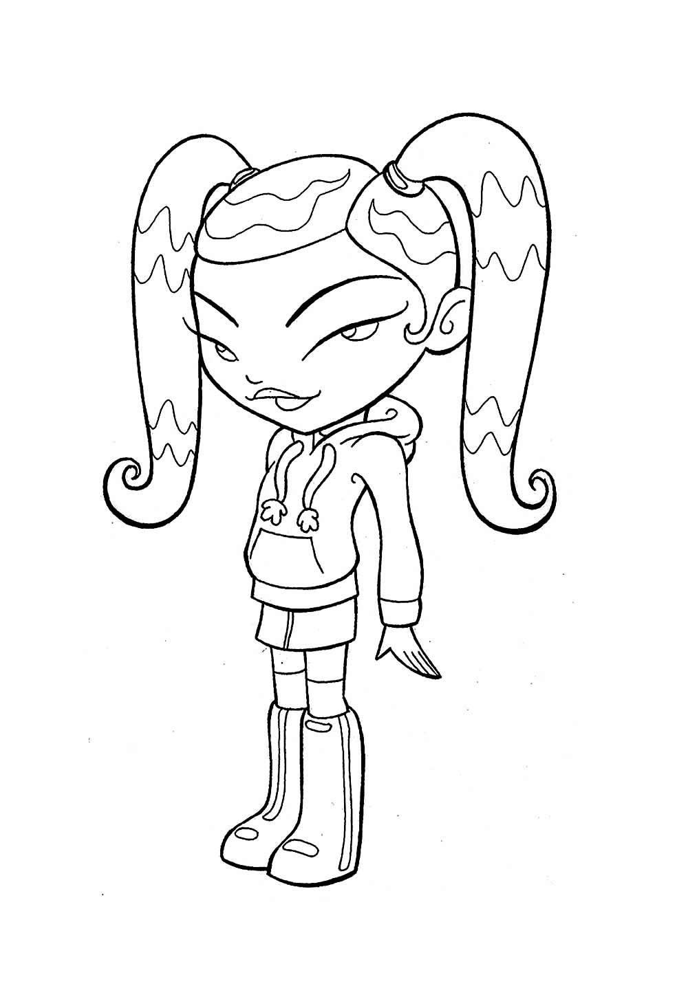 Duelo Xiaolin para colorir