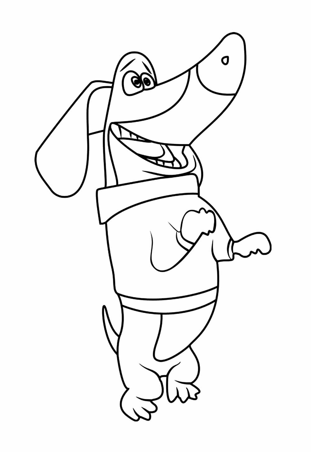 Desenho de Larva - Ilhados para colorir