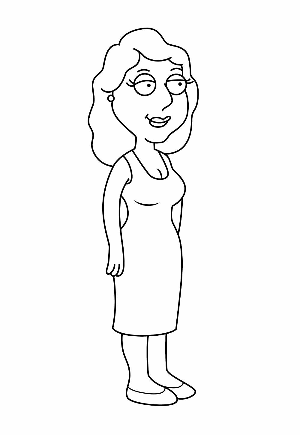 Family Guy para colorir