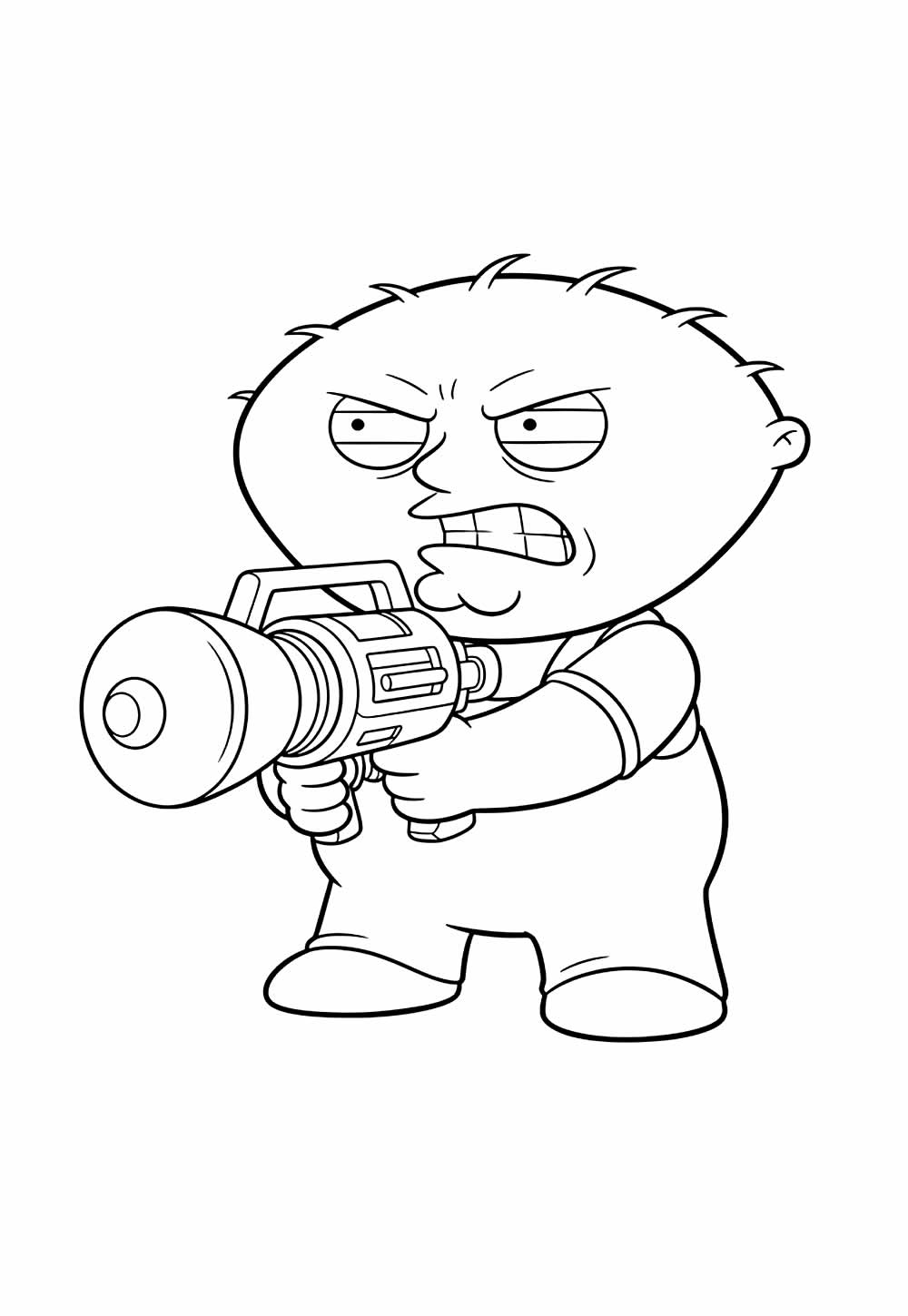Desenho de Family Guy para colorir