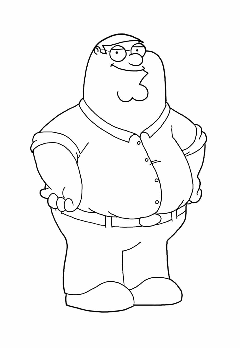 Family Guy para colorir