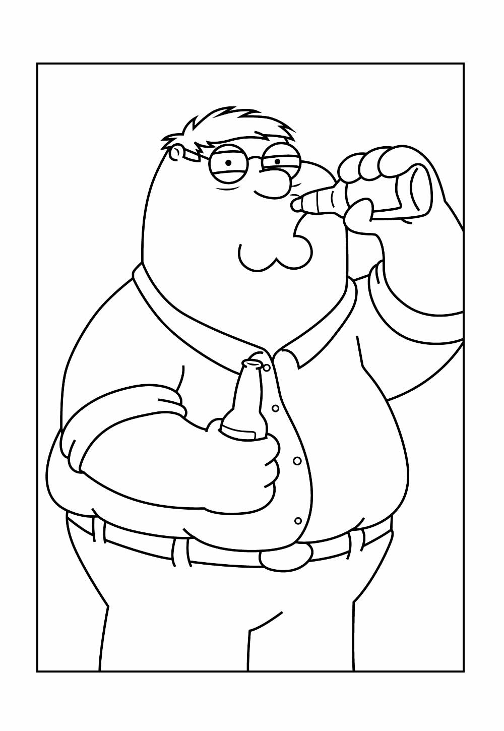 Family Guy para colorir