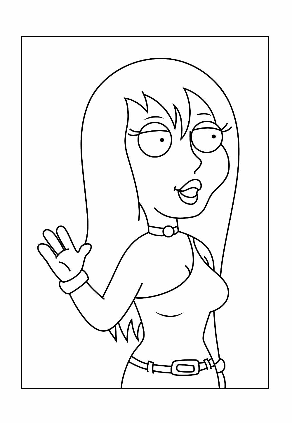 Family Guy para pintar