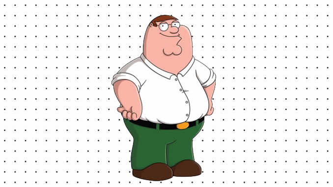 Desenhos de Family Guy para colorir