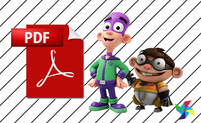 Desenhos de Fanboy e Chumchum em PDF