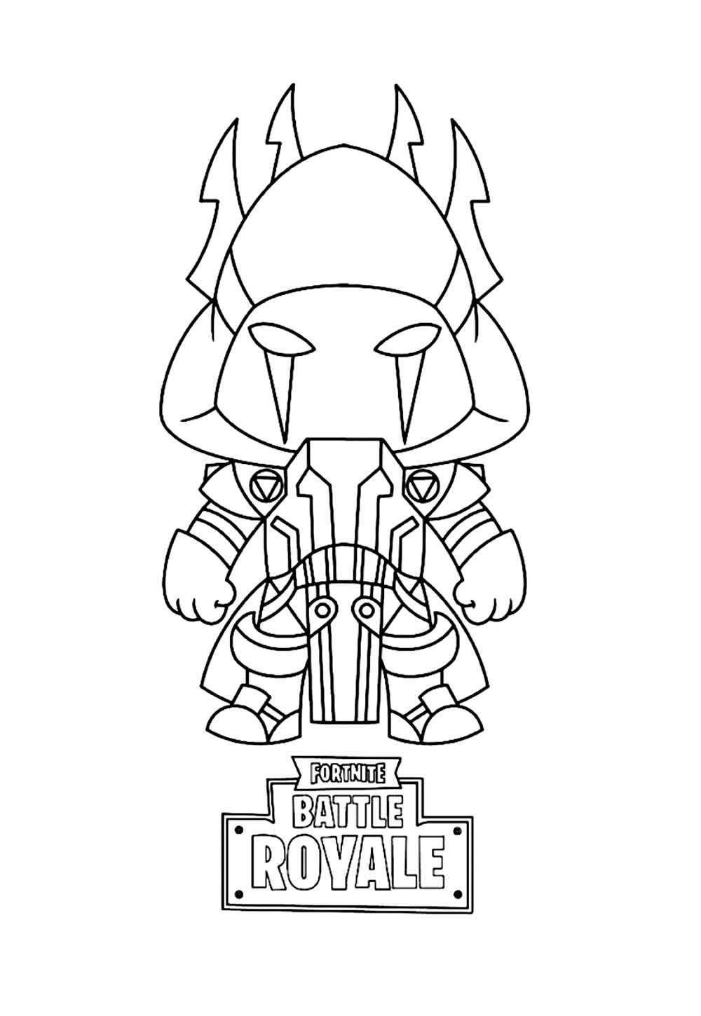 Desenhos Fortnite Baby para pintar