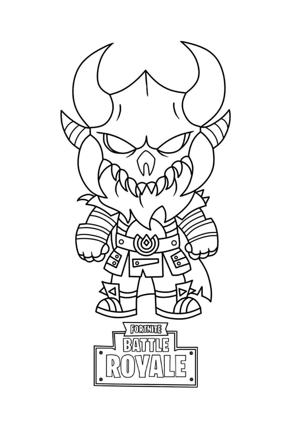 Desenhos Fortnite Baby Colorir