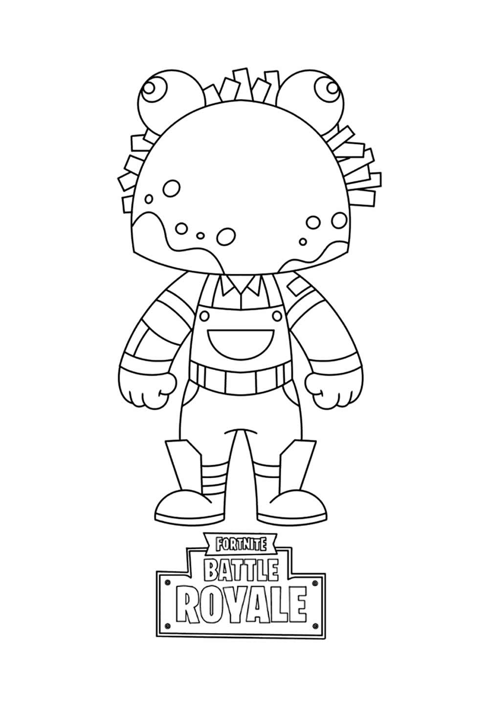Desenhos Fortnite Baby para colorir