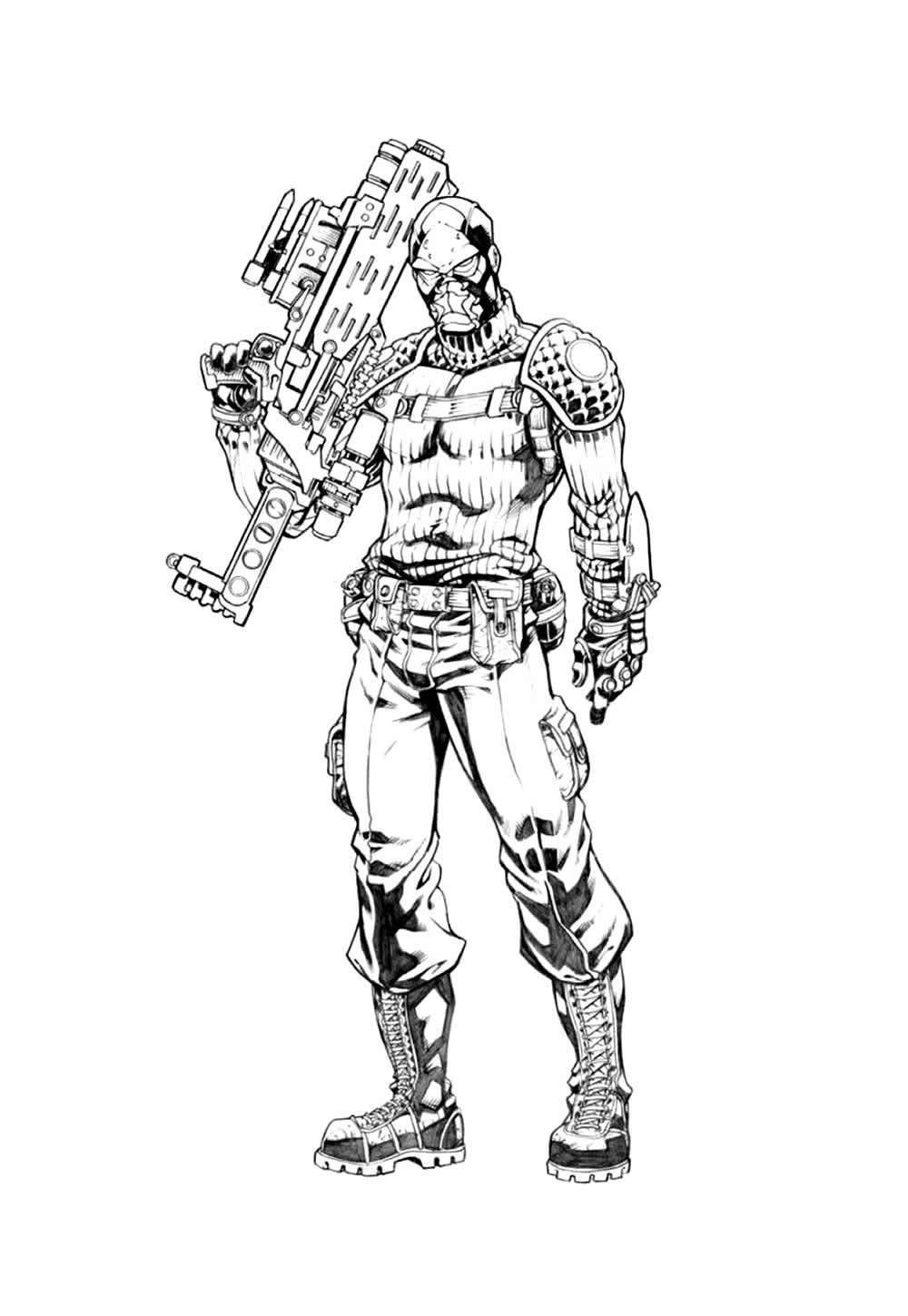 Desenho de GI Joe
