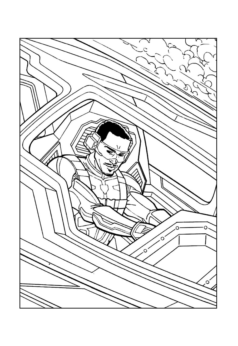 Desenho GI Joe Pintar