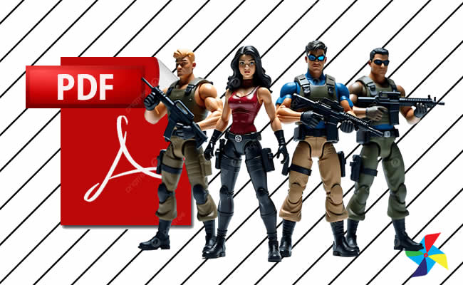 Desenhos de GI Joe em PDF