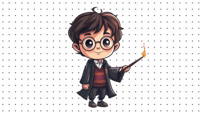 Desenhos de Harry Potter Baby para colorir