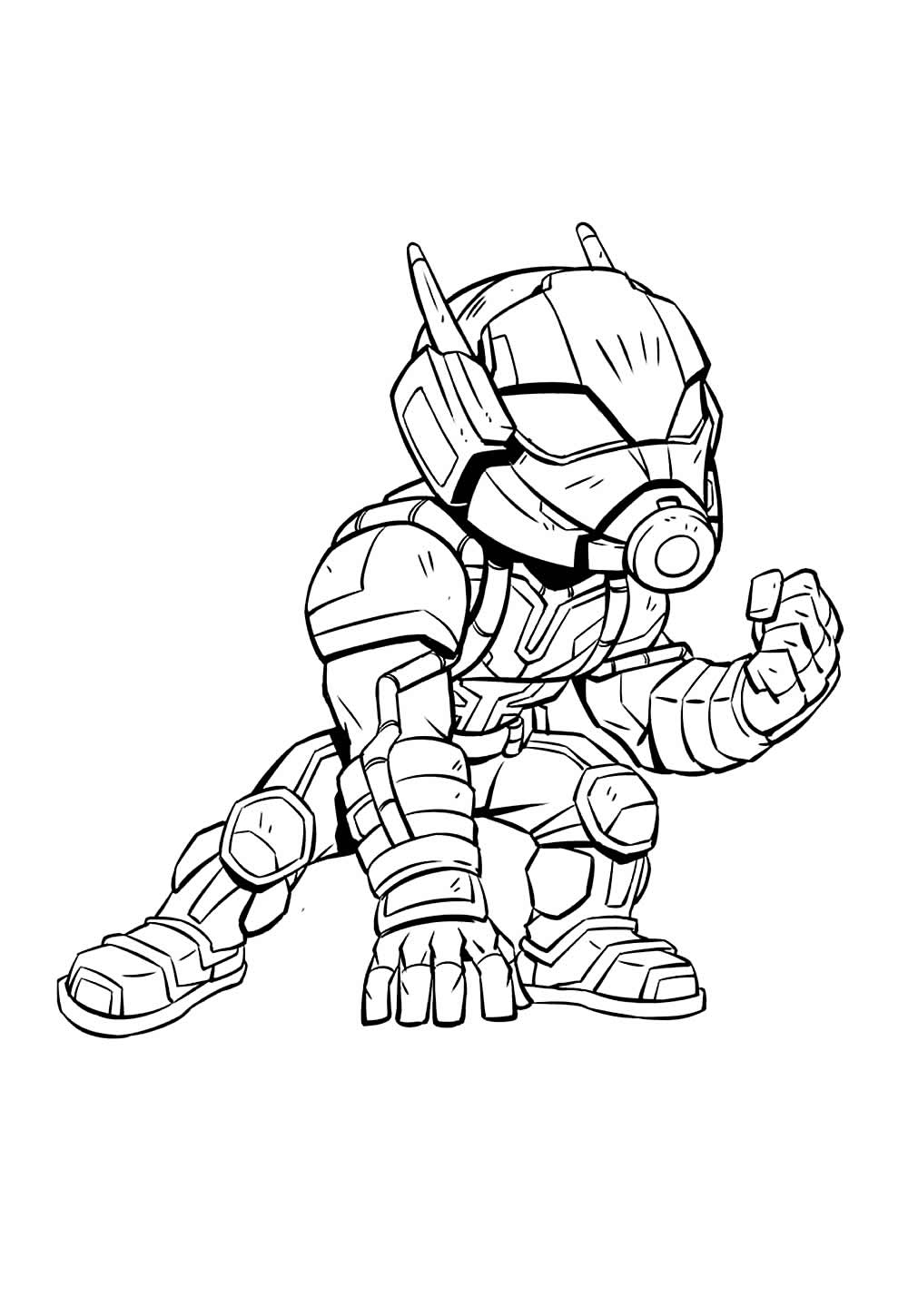 Desenho Homem-Formiga Baby