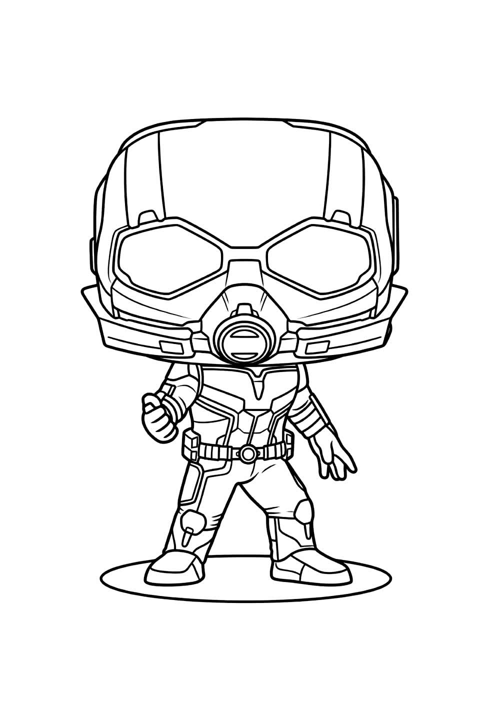 Desenho Homem-Formiga Baby