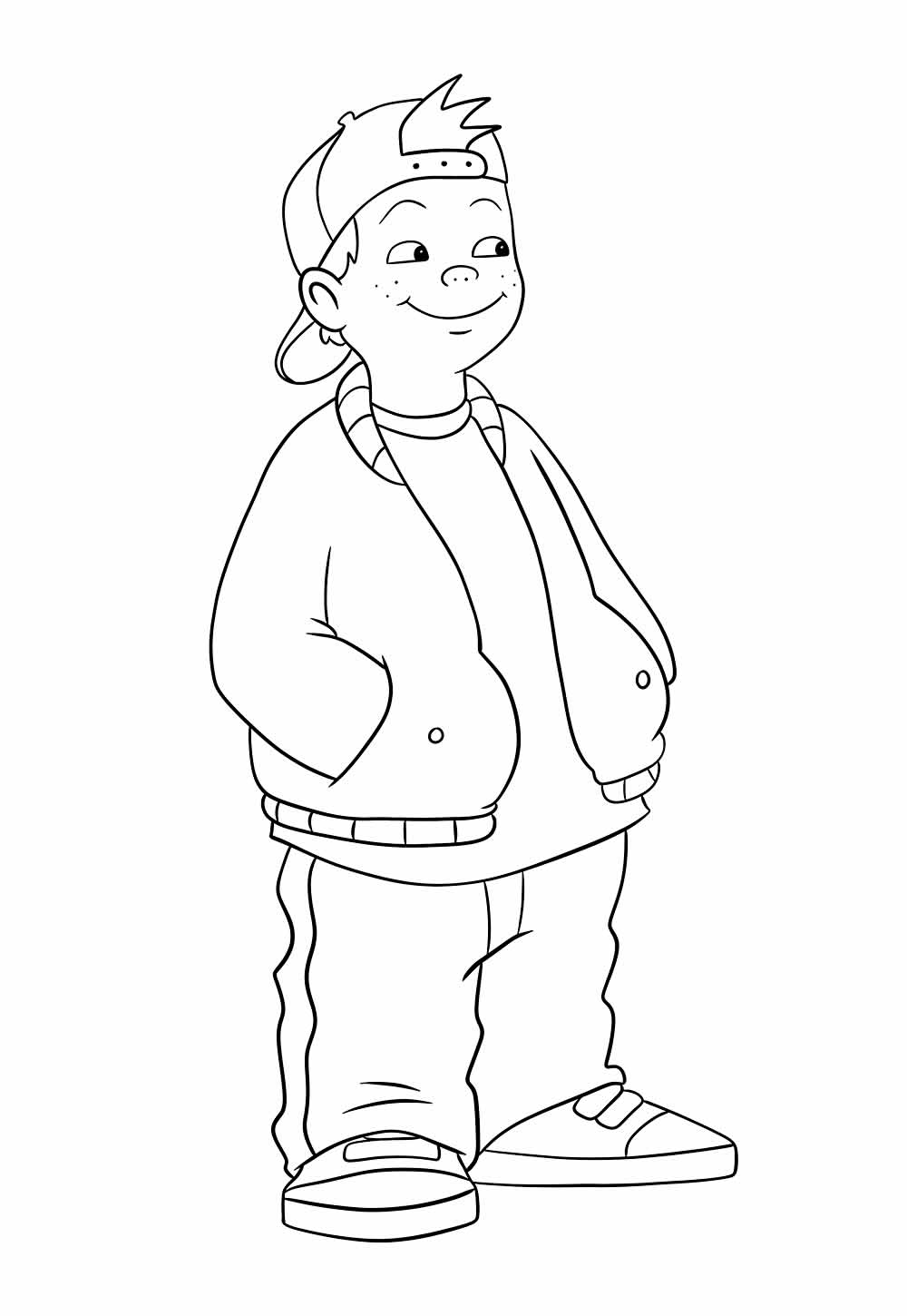 Desenho de Hora do Recreio para colorir