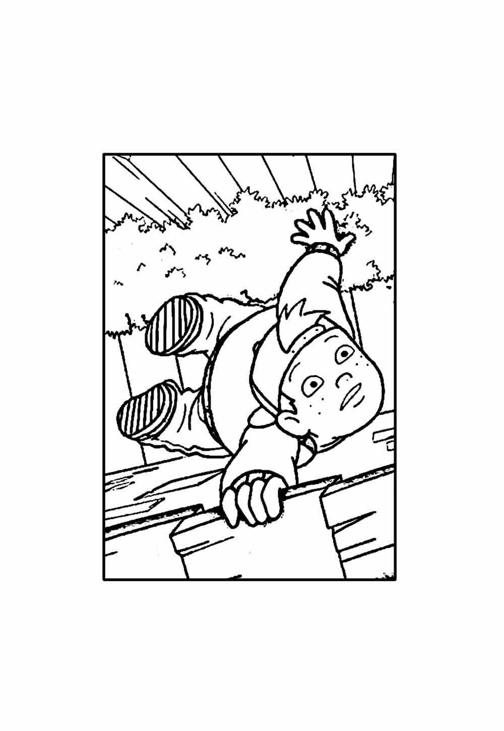 Desenho de Hora do Recreio