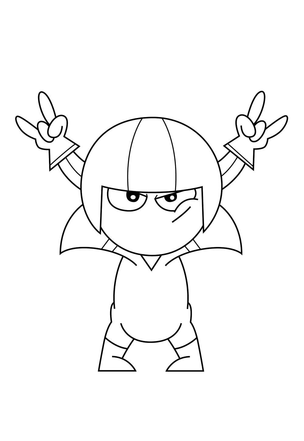 Desenho de Kick Buttowski