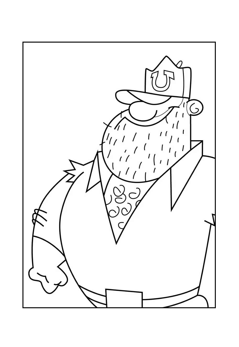 Kick Buttowski para colorir