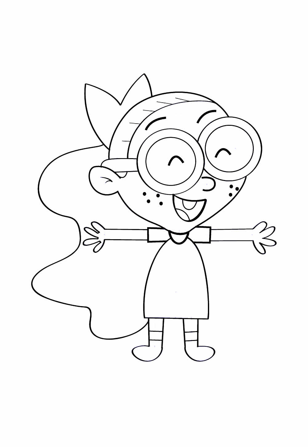 Desenho de Kid vs Kat para colorir