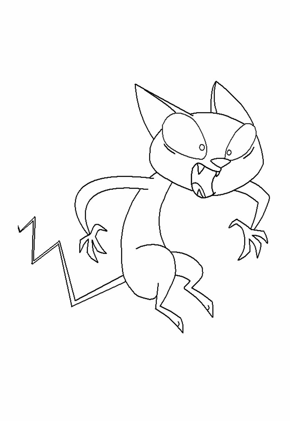 Desenho de Kid vs Kat para colorir