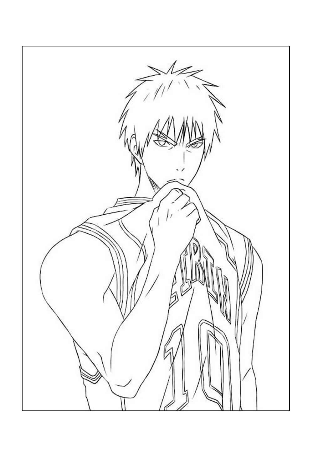 Desenho de Kuroko no Basket